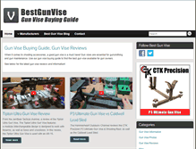 Tablet Screenshot of bestgunvise.com